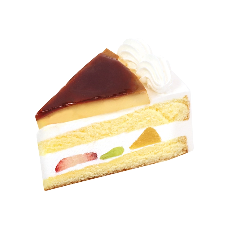 フルーツのプリンショート