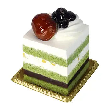 ショートケーキ12の色物語 若葉色のショートケーキ
