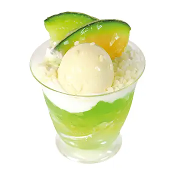 パチパチメロンソーダパフェ