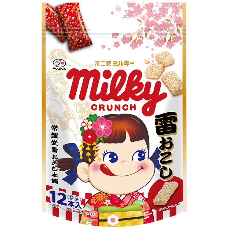 12本ミルキークランチ雷おこし