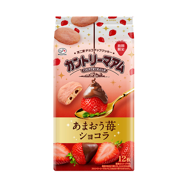 12枚カントリーマアム(あまおう苺ショコラ)