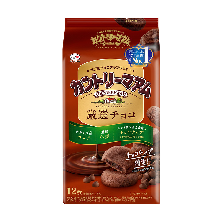 12枚カントリーマアム(厳選チョコ)