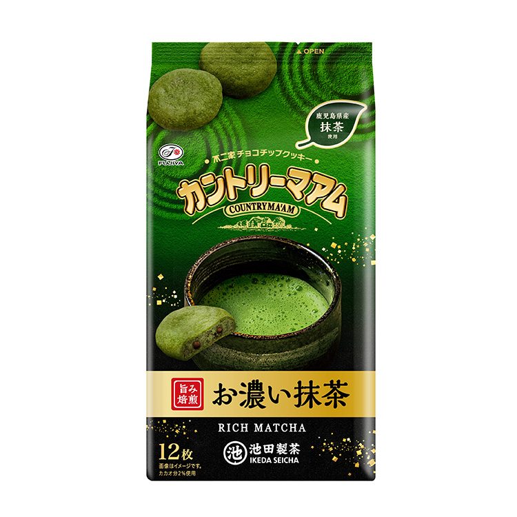 12枚カントリーマアム(お濃い抹茶)